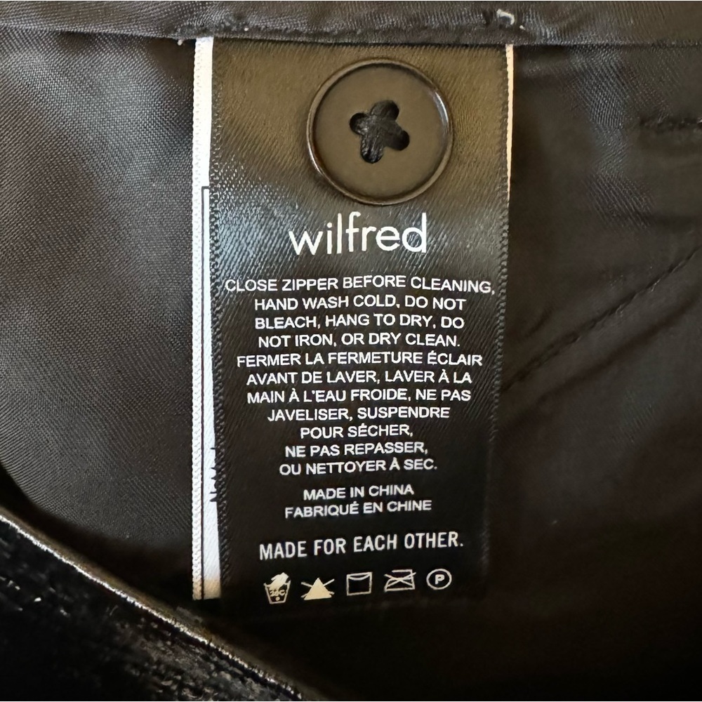 Aritzia Wilfred Funk Pant, Black, Size 2 - Picture 10 of 11